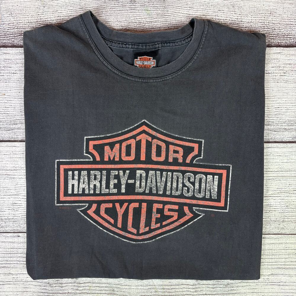 Vintage 2000 Harley Davidson Motorcycles Southside Indianapolis T-shirt
